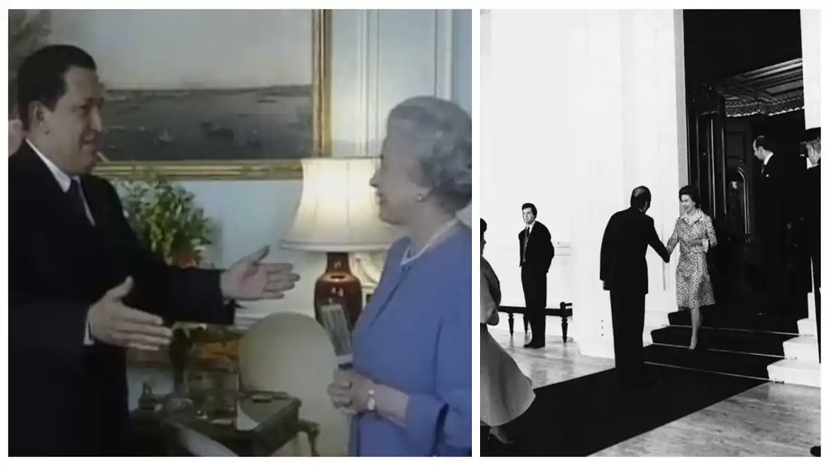 Chávez y CAP conocieron a la reina Isabel II ¿Cuáles fueron las diferencias entre ambos encuentros?