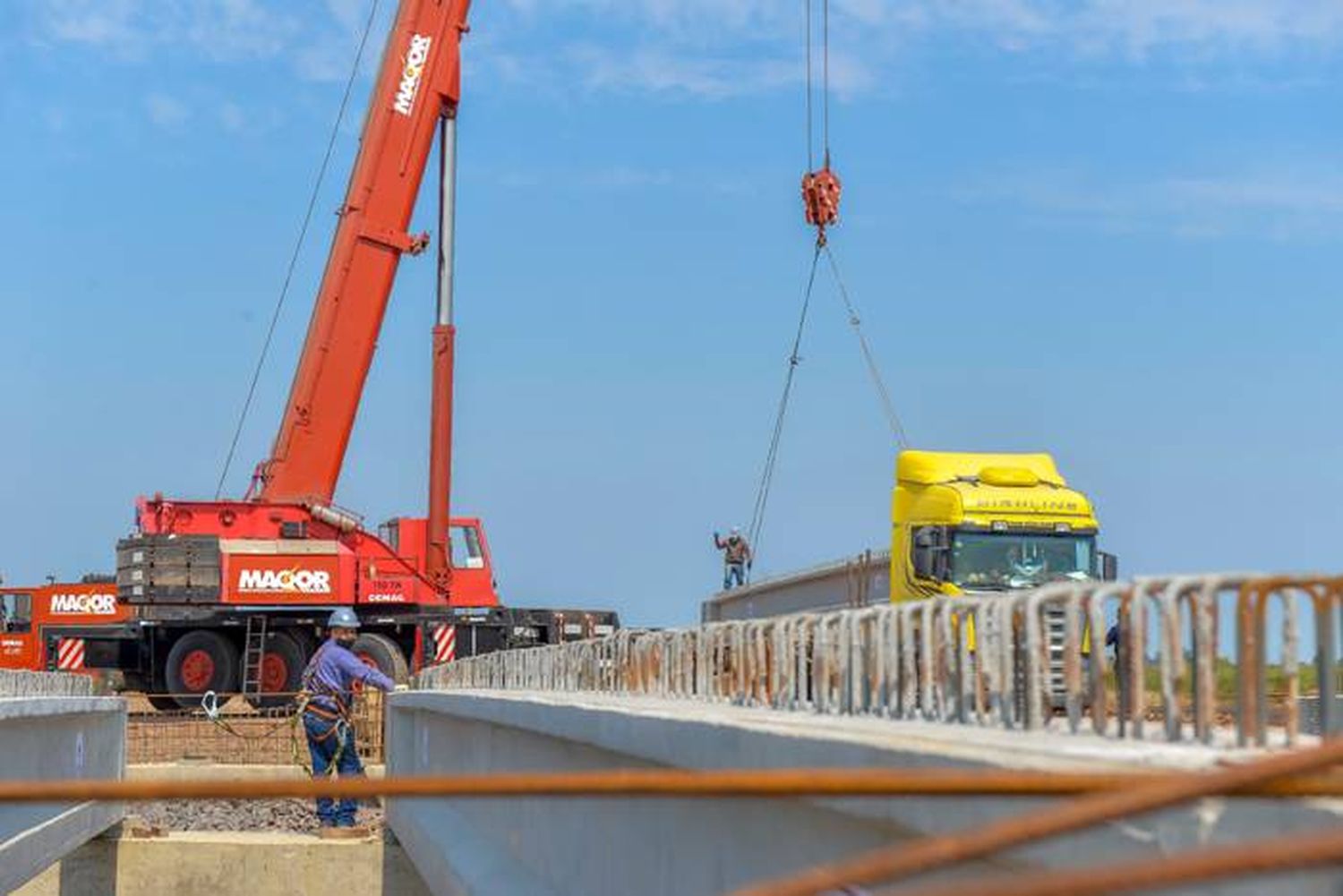 Hay movimientos en las obras viales como  dinamizadoras del empleo en la provincia