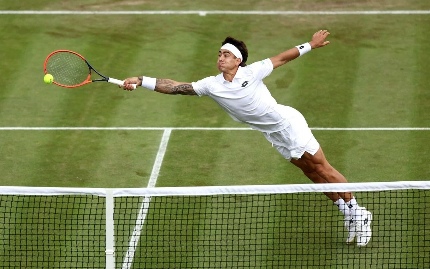 Comesaña, a segunda ronda en Wimbledon