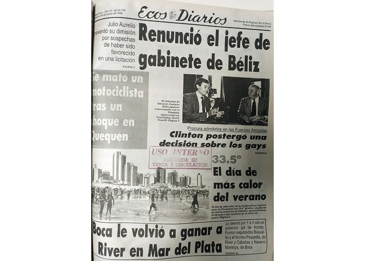 Jueves 28 de enero de 1993