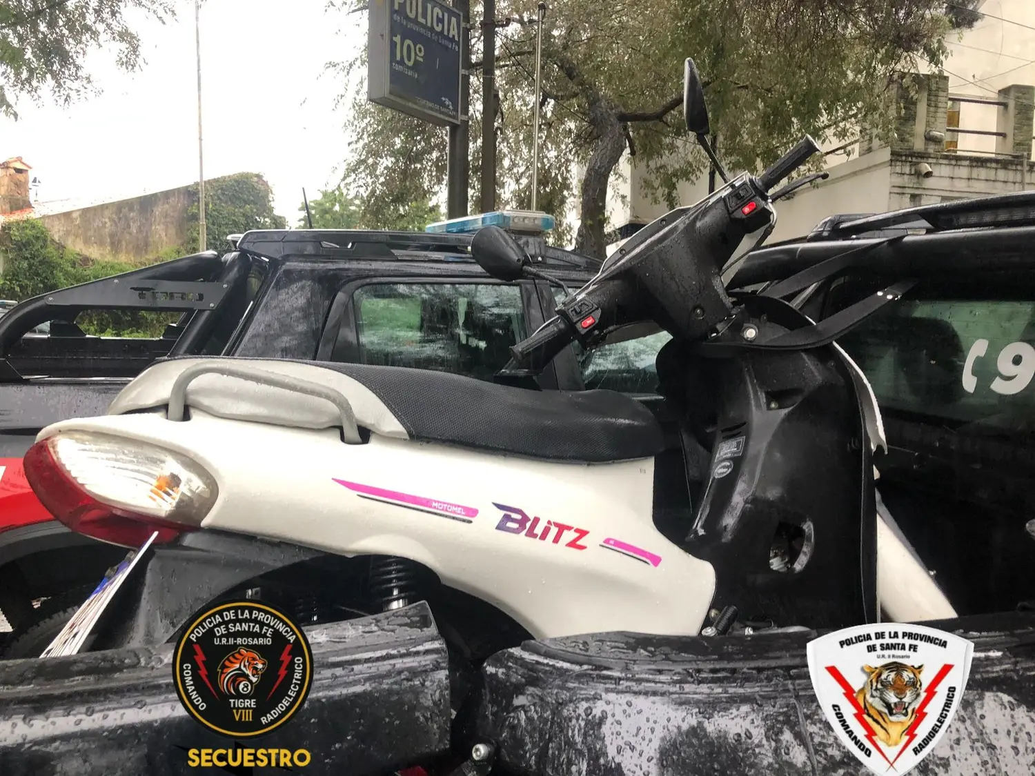 Cayo detenido en zona norte un joven por robar una moto