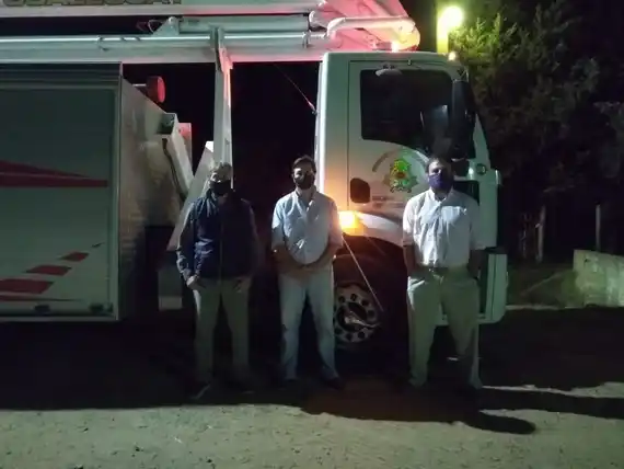 Se colocaron luminarias led en Estación Lazo