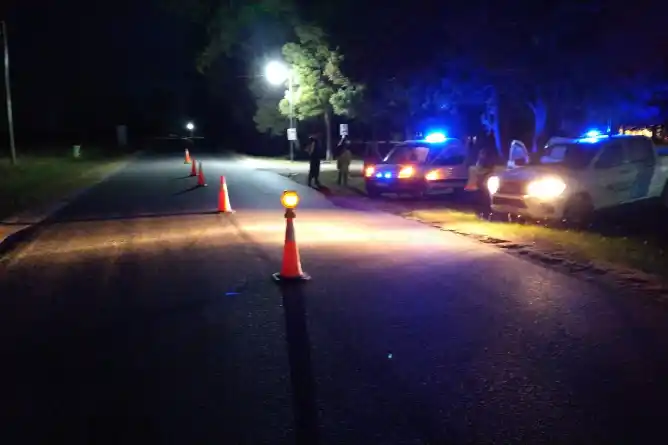 Se realizaron controles preventivos durante la noche de Año Nuevo en Chascomús