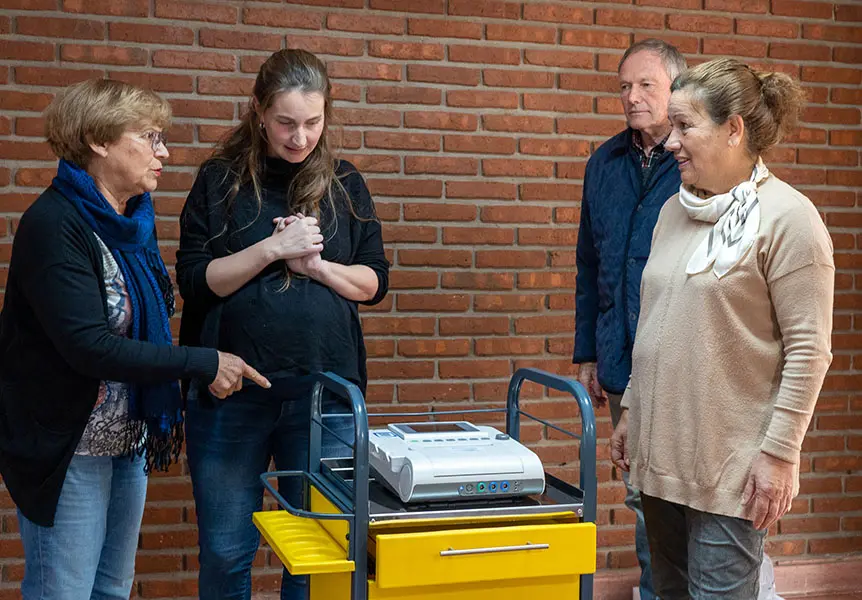 La cooperadora suma importante instrumental al hospital municipal