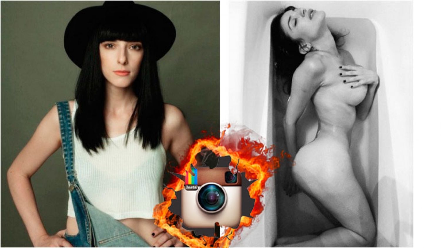 La novia de Andrea Rincón publicó una foto de la vedette desnuda