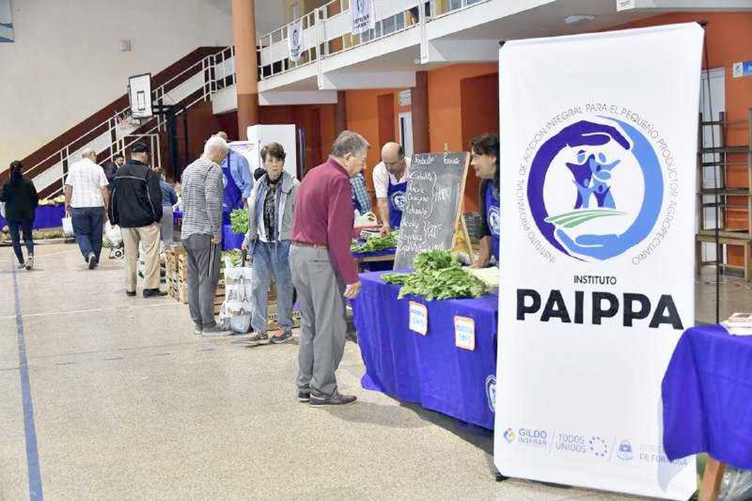 Es cada vez más convocante la 
feria paippera del barrio La Paz