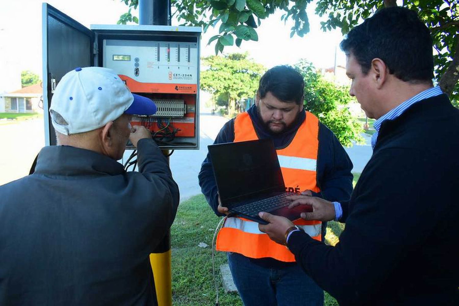 Sincronización de semáforos en la avenida Italia