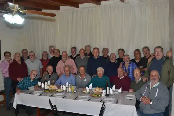 Festejaron 50 años de amistad y camaradería