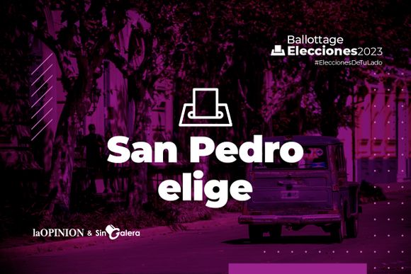 Massa o Milei: casi 55 mil sampedrinos votan al próximo presidente de la Nación