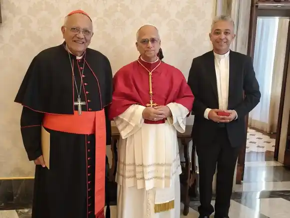 Rumbo a la canonización: así recibió el papa León XIV a la delegación venezolana en el Vaticano