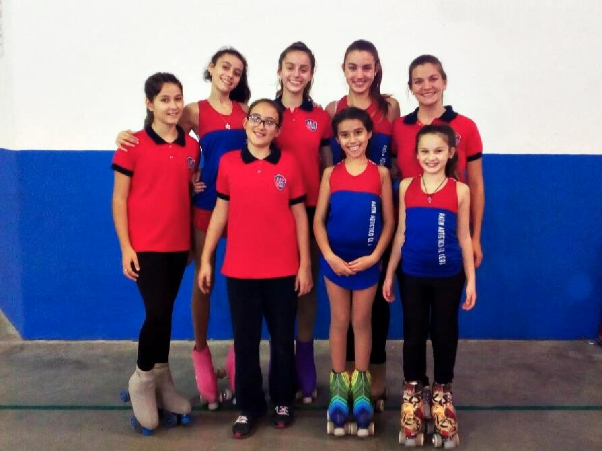 Patinadores de El Ceibo en certamen de Las Varas
