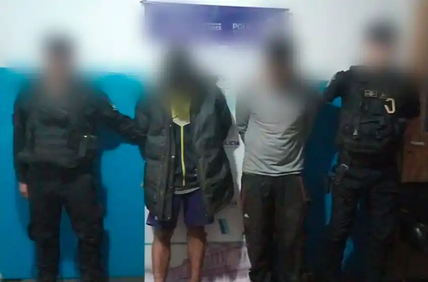 Habían forzado el ingreso de un comercio con una pinza