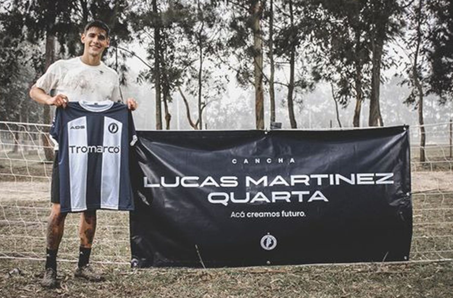 Volver al primer amor: Martínez Quarta visitó el predio de Argentinos del Sud