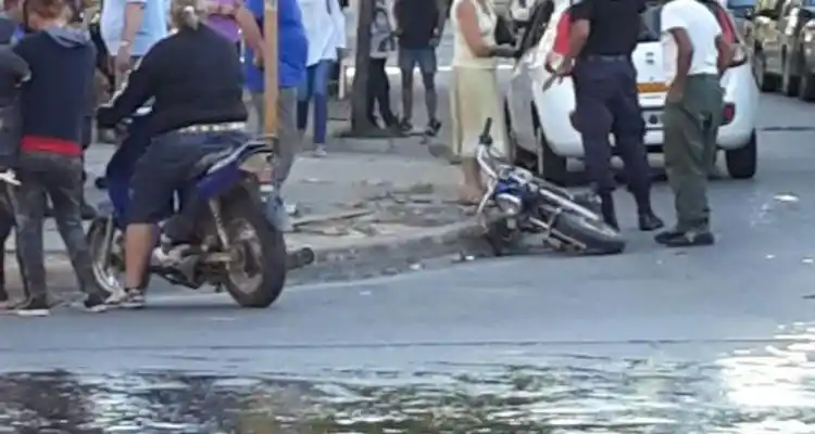 Accidente de tránsito en Ayacucho e Ituzaingó