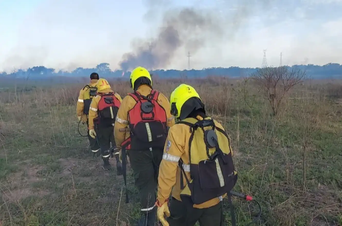 Reportaron incendios activos en Gualeguay y Gualeguaychú este viernes