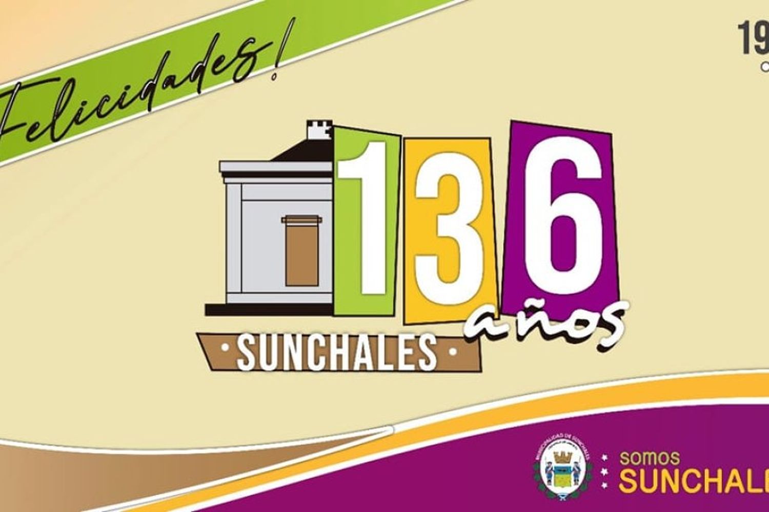 ¡Feliz cumpleaños Sunchales! La ciudad celebra su 136° aniversario