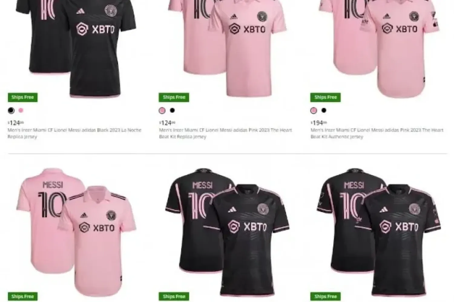 Modelos de camiseta a la venta( @intermiamicf)