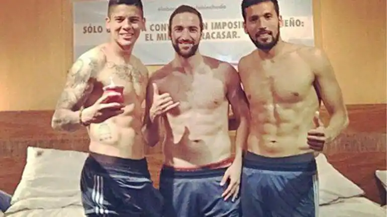 Lo foto incómoda que Marcos Rojo borró de las redes sociales