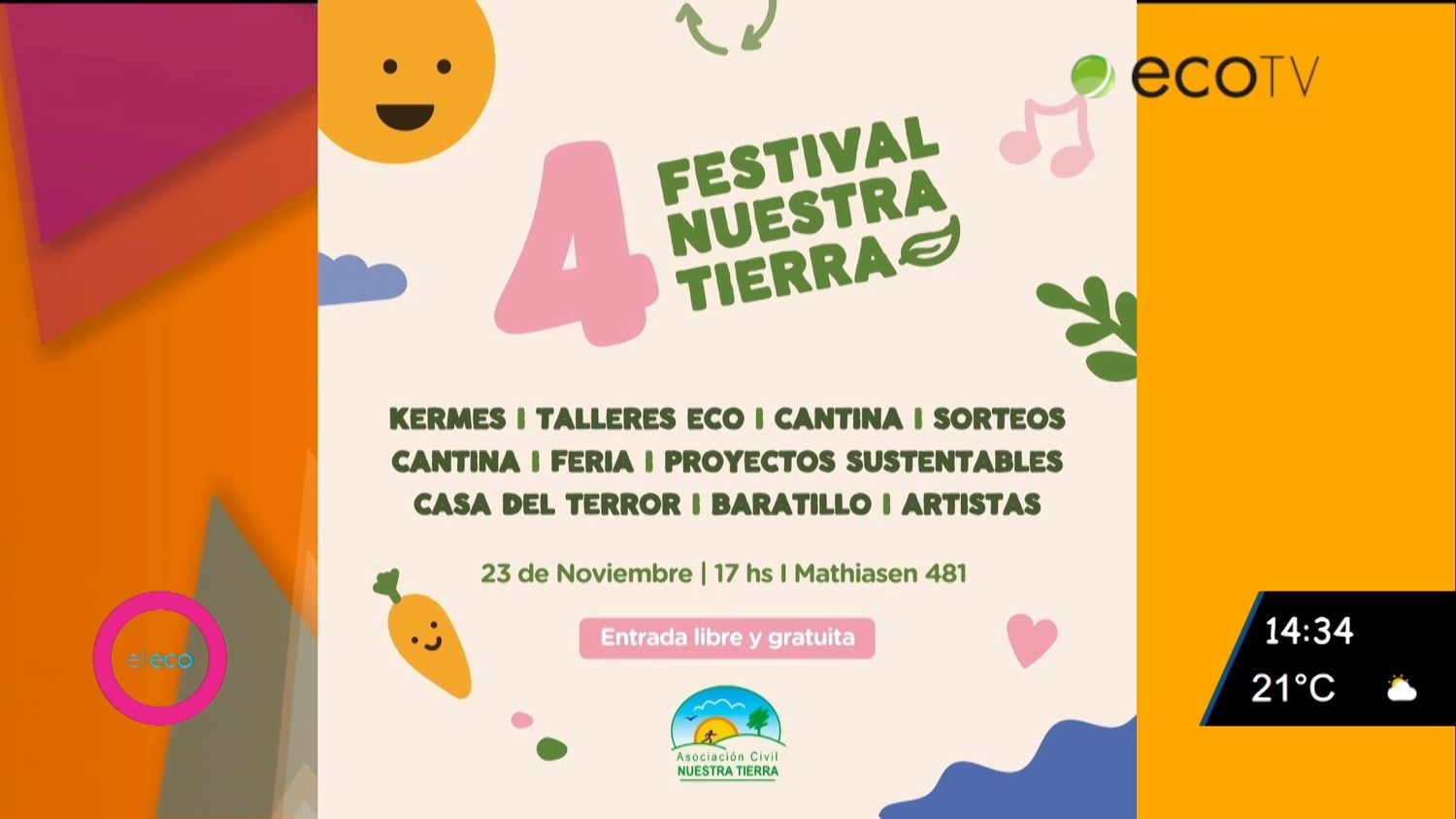 Llega el 4° Festival Nuestra Tierra