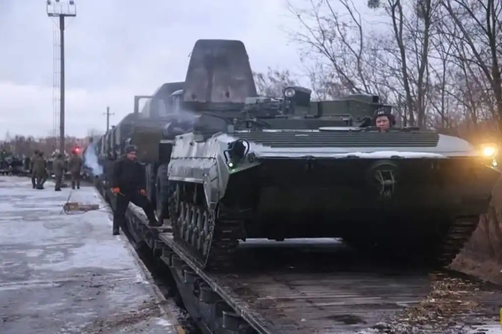 Rusia comenzó una importante movilización de tropas.