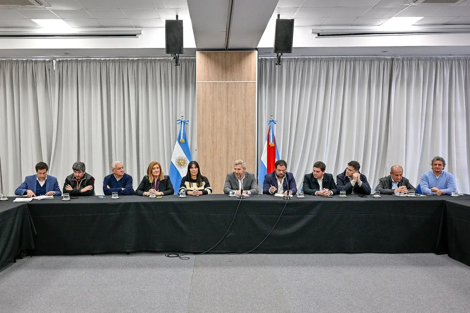Frigerio y la Liga de Intendentes Justicialistas abordaron la reforma política y electoral