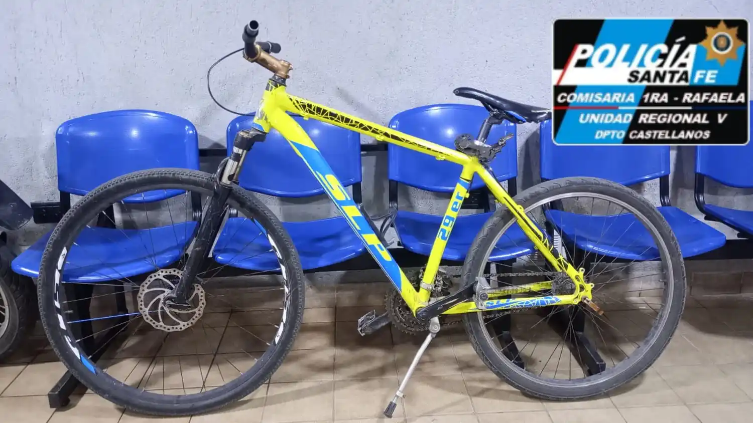 ¿Te olvidaste la bici en el bicletero? La Brigada Motorizada recuperó una en estado de abandono