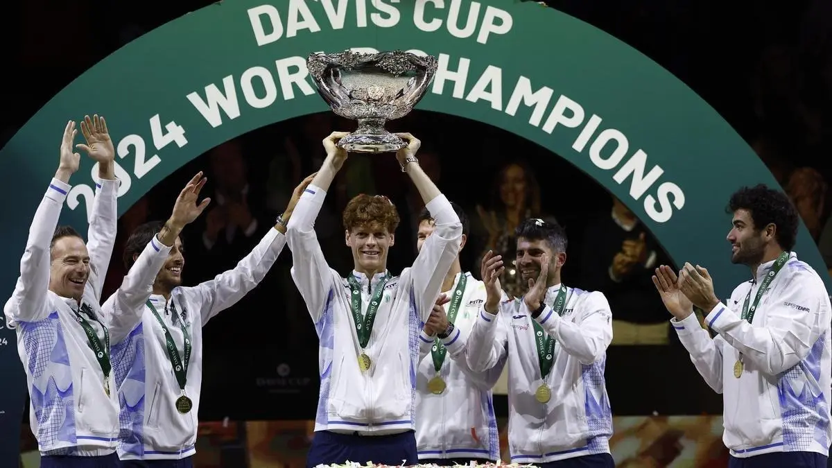 Italia campeón de la Copa Davis 2024