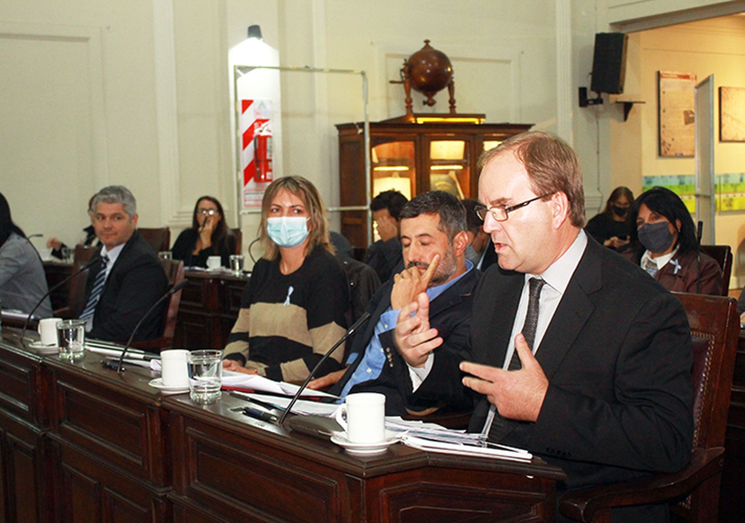 Hubo más debate que proyectos