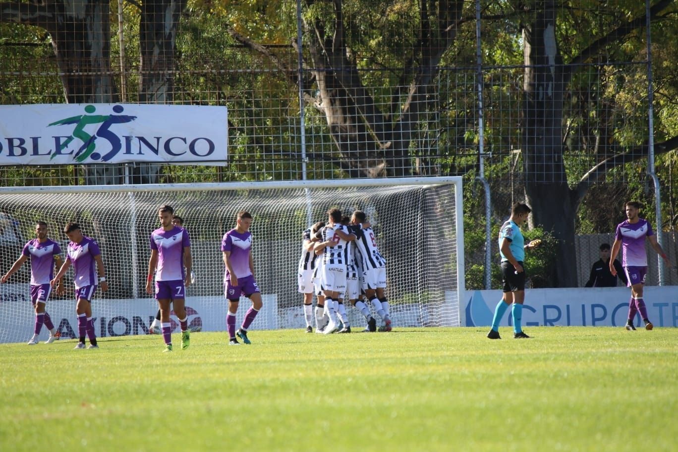 Doblete de Matías Nouet para Gimnasia de Mendoza en la goleada al Villa Dálmine de su hermano Francisco