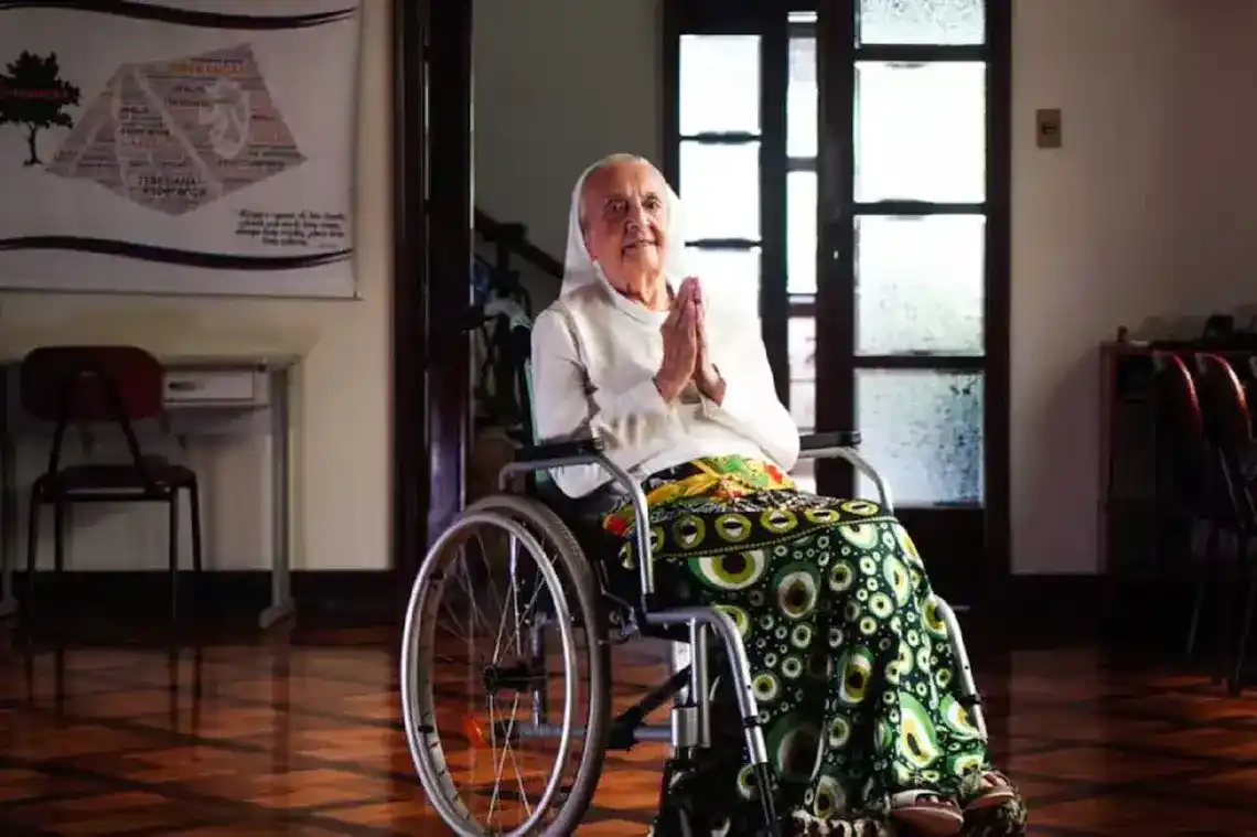 Inah Canabarro Lucas, había recibido la bendición del papa Francisco.