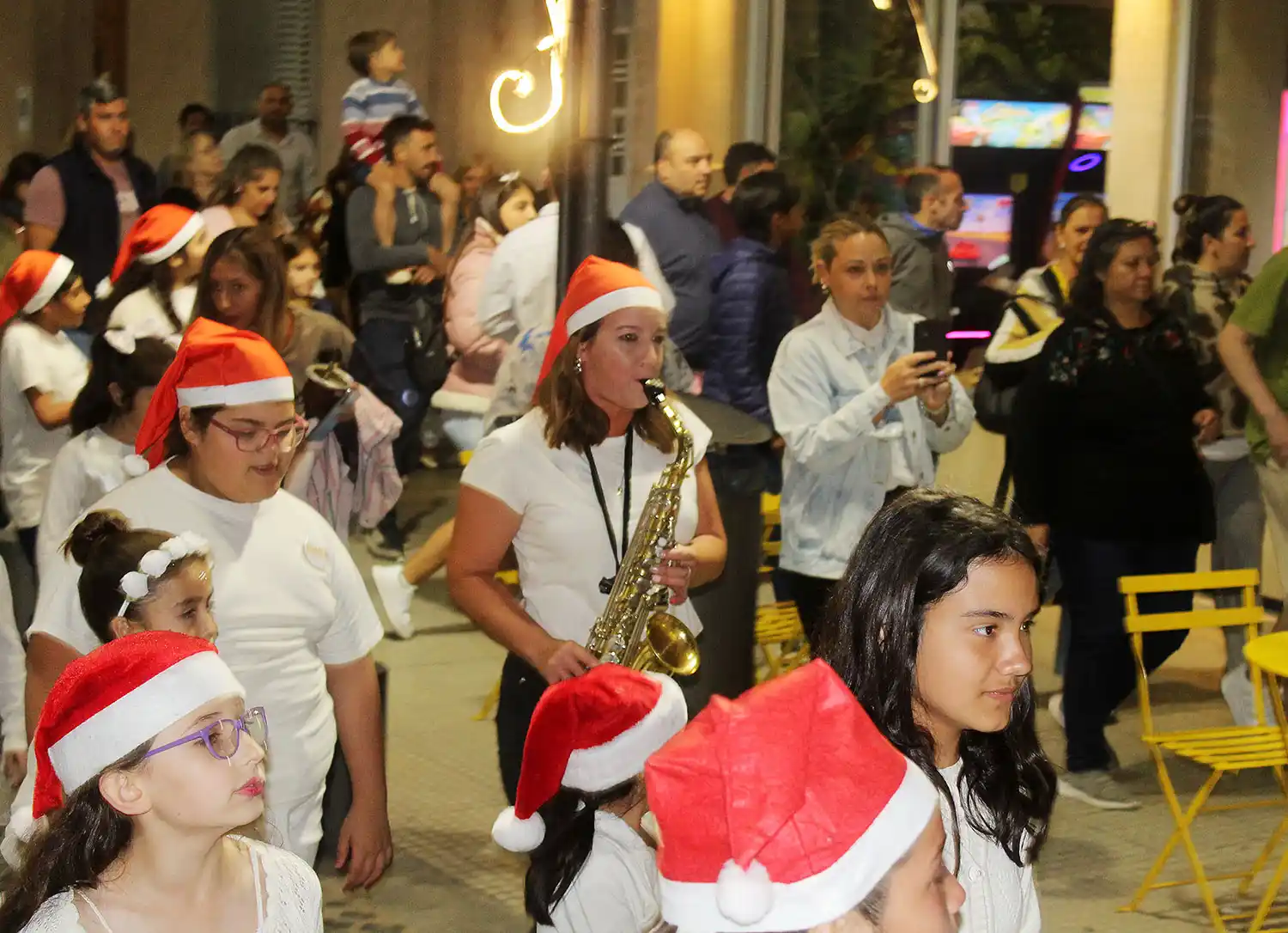 Se desarrolló el concierto de Navidad y el pesebre viviente