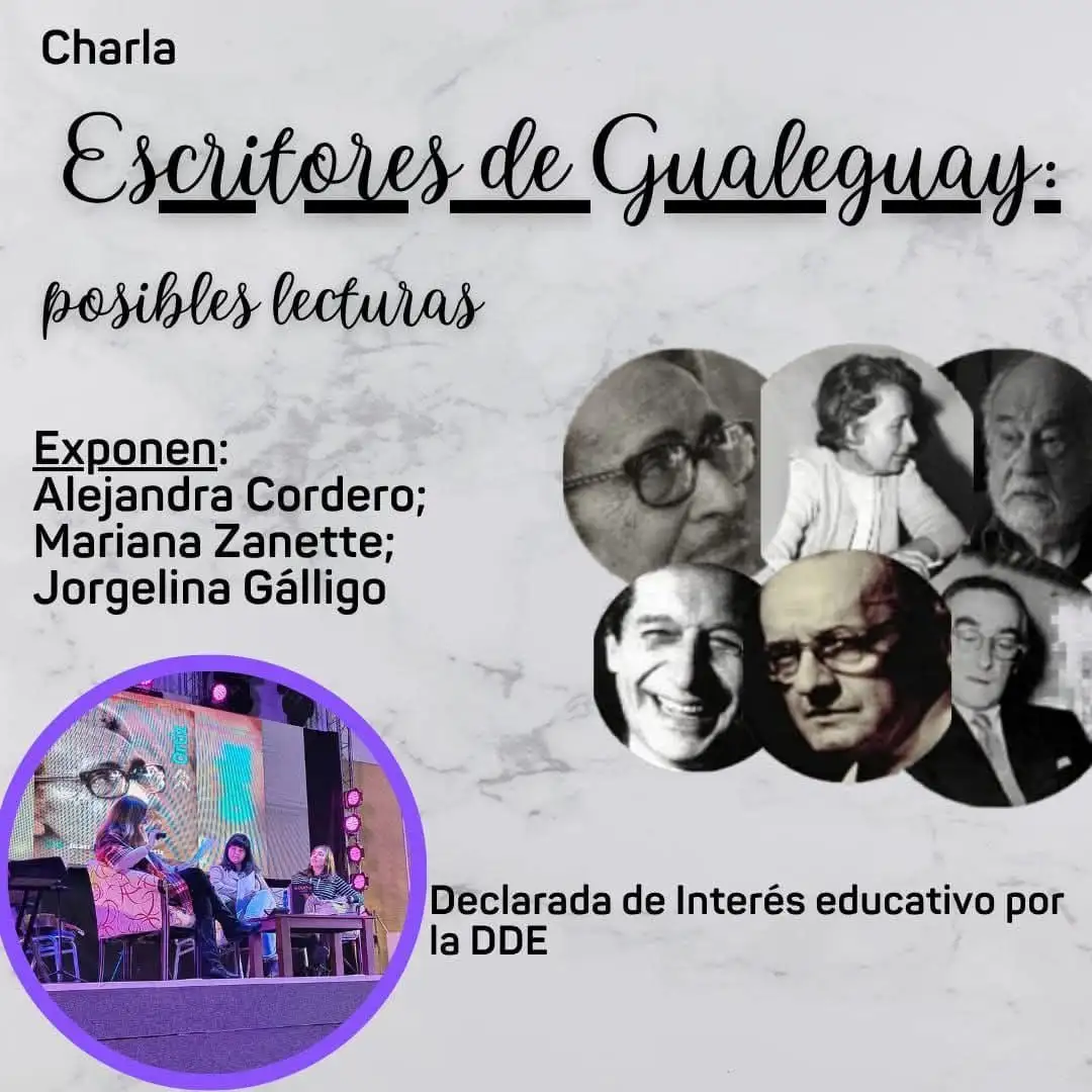 Realizarán en Galarza una jornada dedicada a escritores de Gualeguay