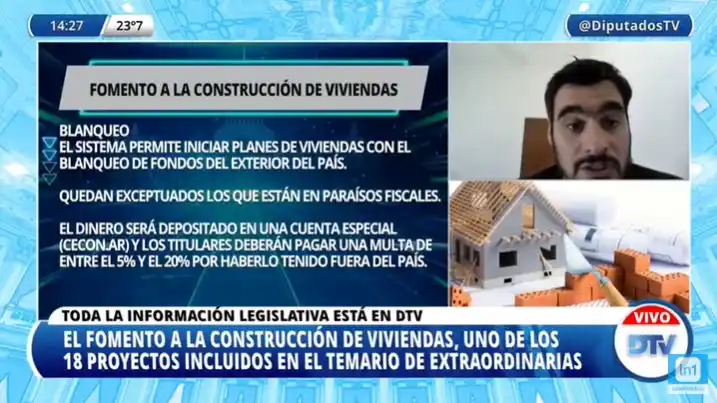 Diputados: En qué consiste el proyecto de ley de incentivo y acceso a la vivienda 