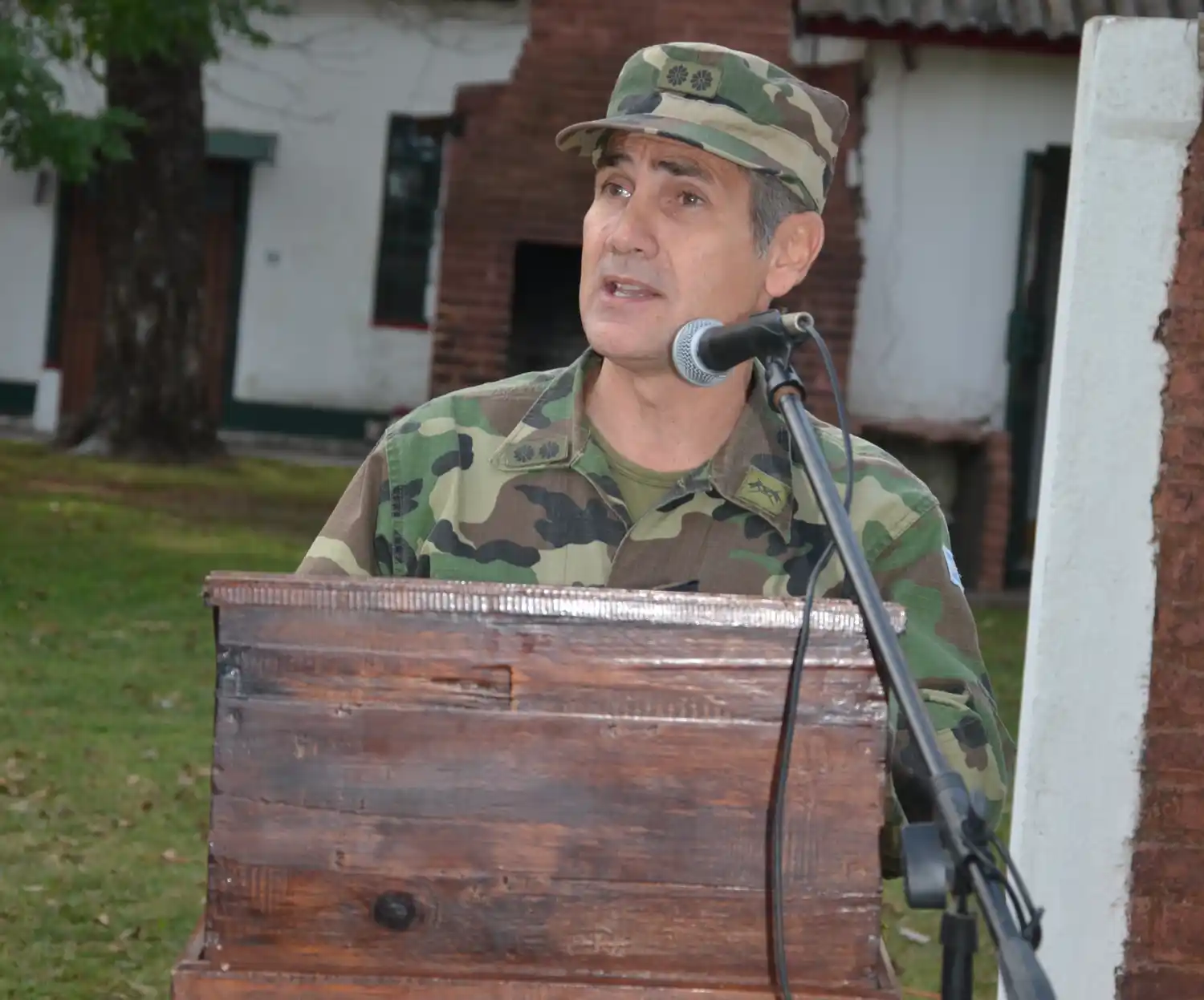 El Teniente Coronel D’Alessandri fue nombrado Jefe del barrio militar Malvinas Argentinas de Buenos Aires