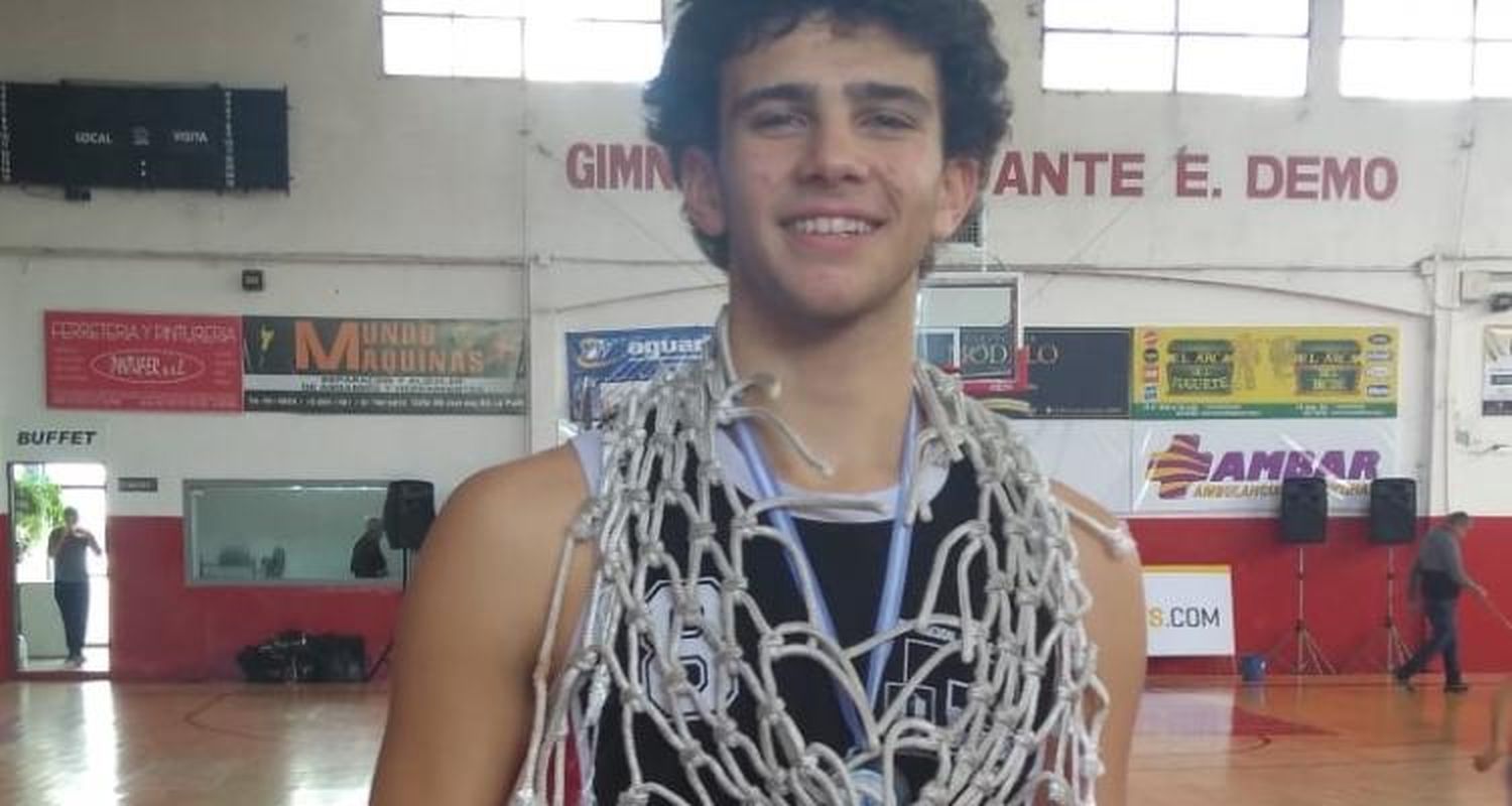 Con Juan Emilio Marzorati, la ABZC se coronó campeón del Provincial U15