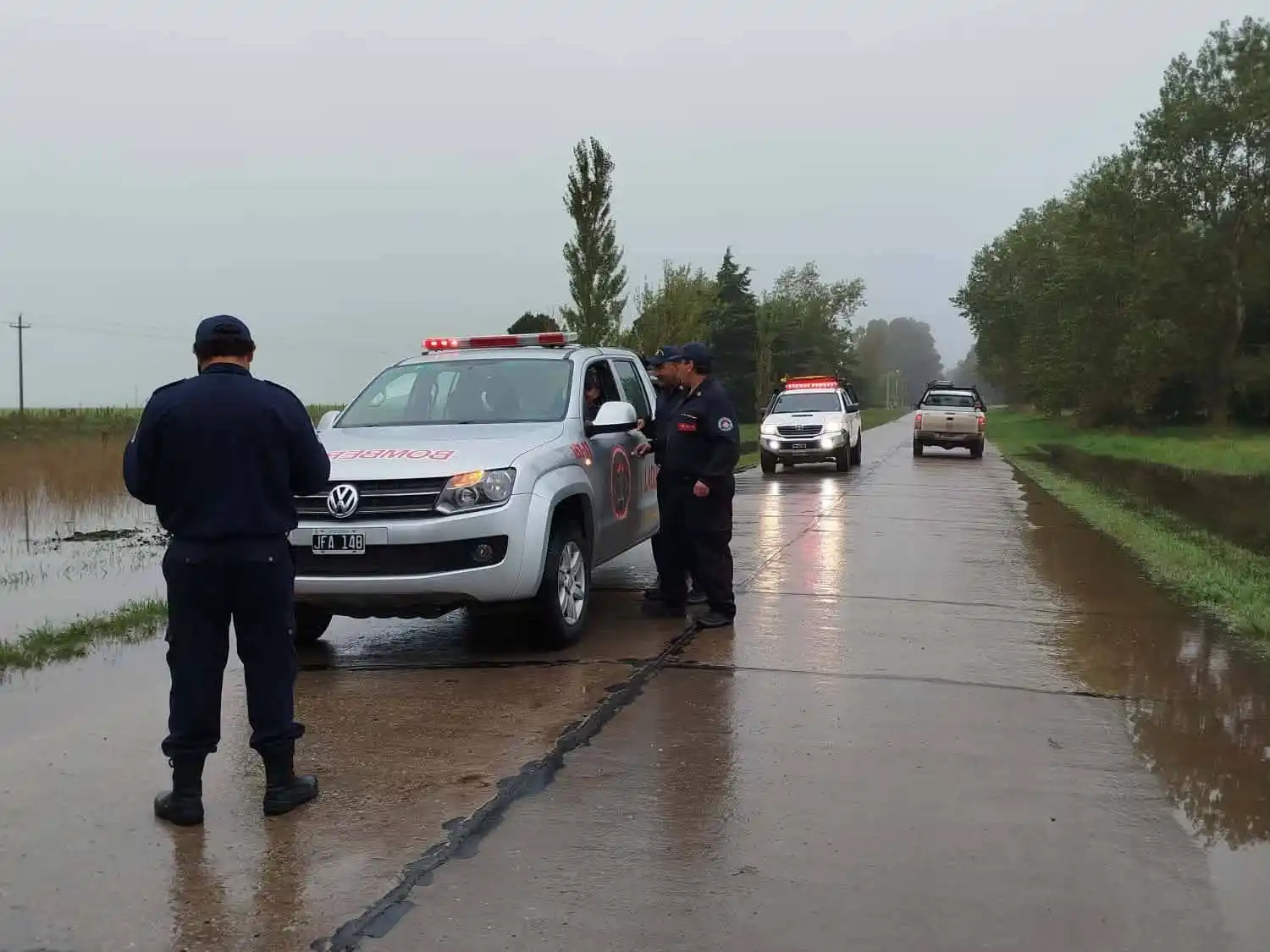 agua bomberos  la dulce