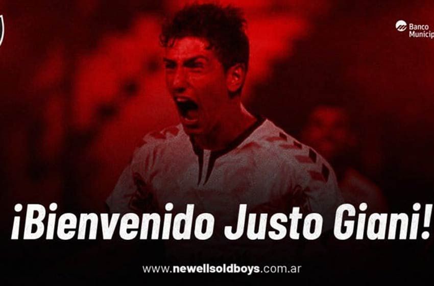 Llegó el último pasajero: Newells oficializó a Justo Giani y se convirtió en el sexto refuerzo