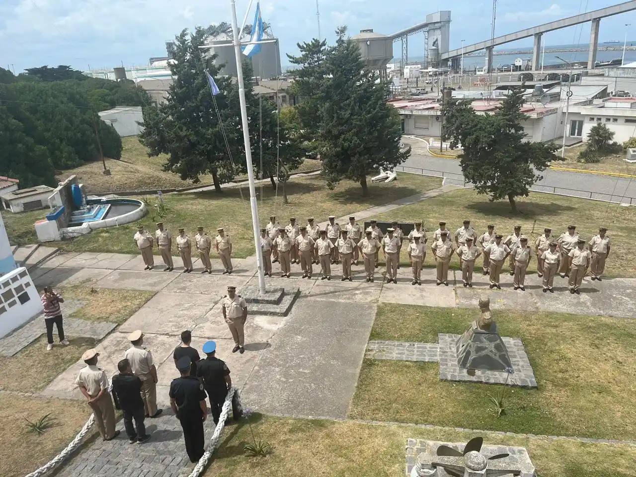 El Secretario de Seguridad visitó las Prefecturas Mar del Plata, Quequén y Pinamar