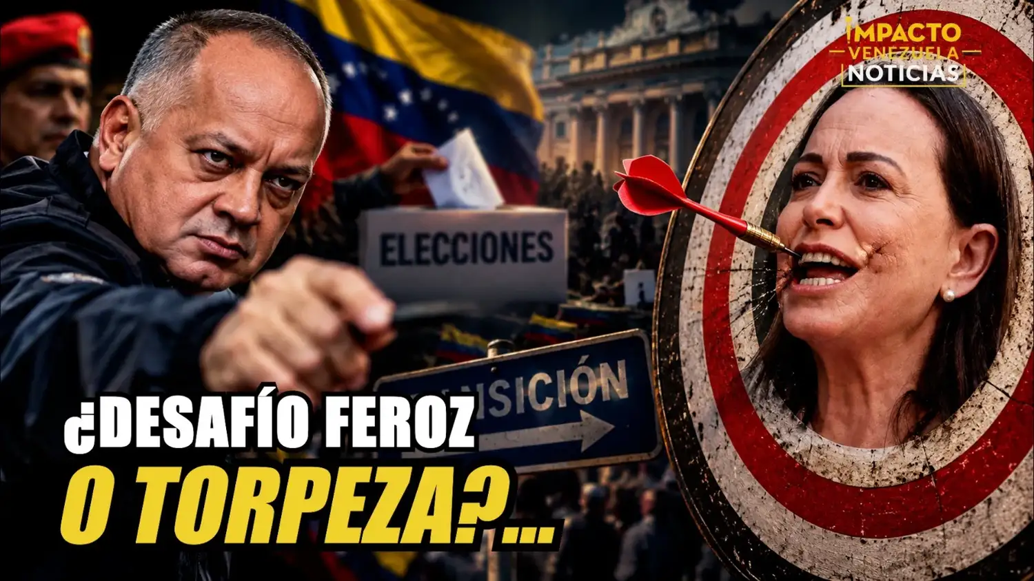 MARÍA CORINA MACHADO ANTE TRES FRENTES: entre el plan del 22 de octubre y el desafío feroz de Diosdado