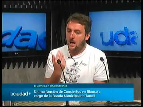 Ultima función de Conciertos en Blanco a cargo de la Banda Municipal de Tandil | La Ciudad