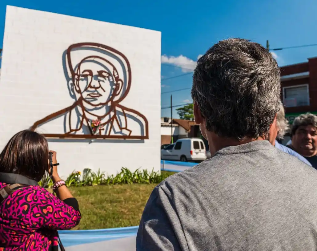 El Cura Brochero ya tiene mural en Hurlingham