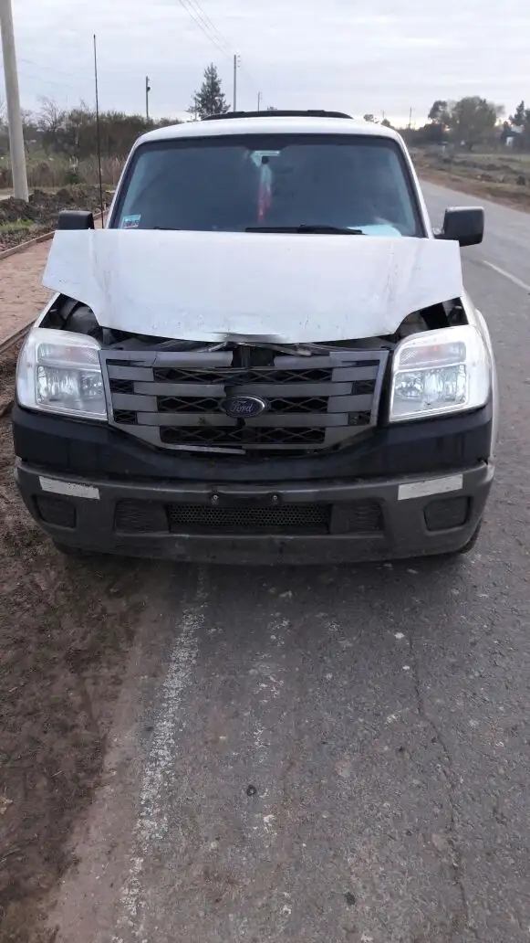 Pueblo Belgrano: una camioneta chocó contra un caballo
