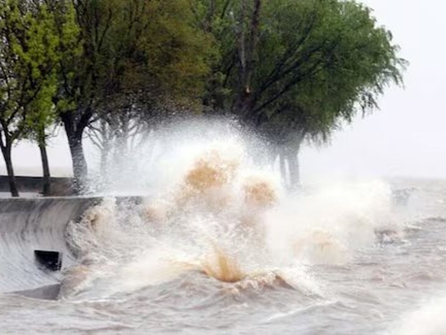 Emiten alertas por crecidas en el Río de la Plata y la Costa Atlántica