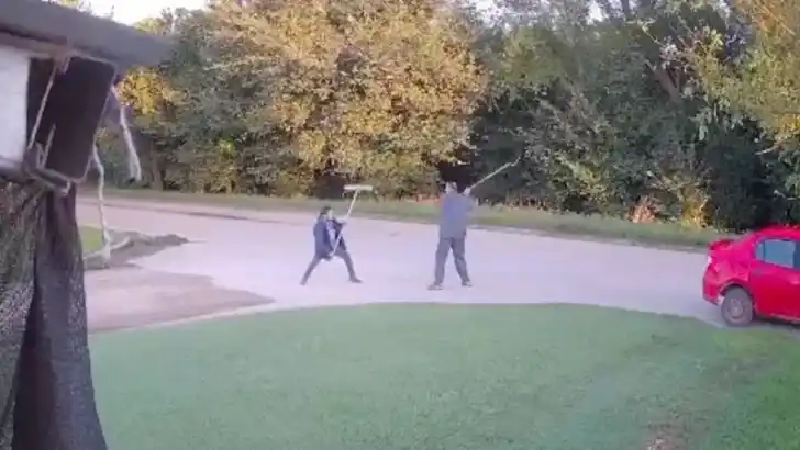 Pelea de barrenderos