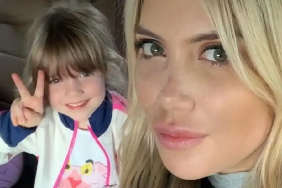 VIDEO | La hija de Wanda Nara la mandó al frente y le reclamó por sus salidas nocturnas