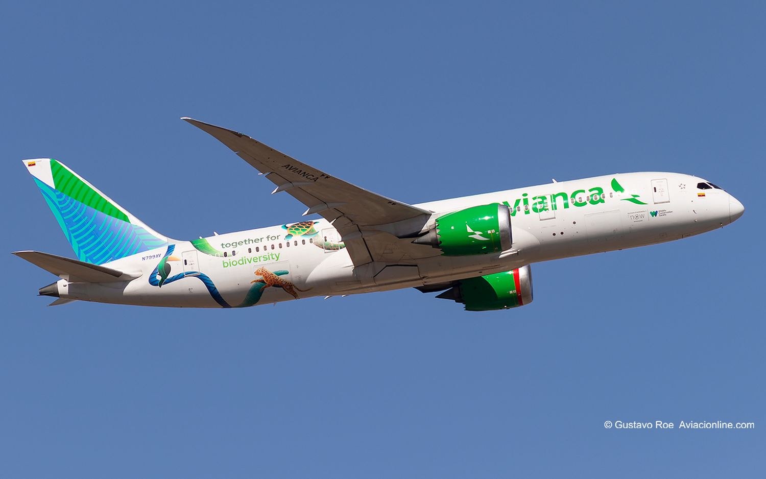 N799AV – Boeing 787-8 Dreamliner – Avianca