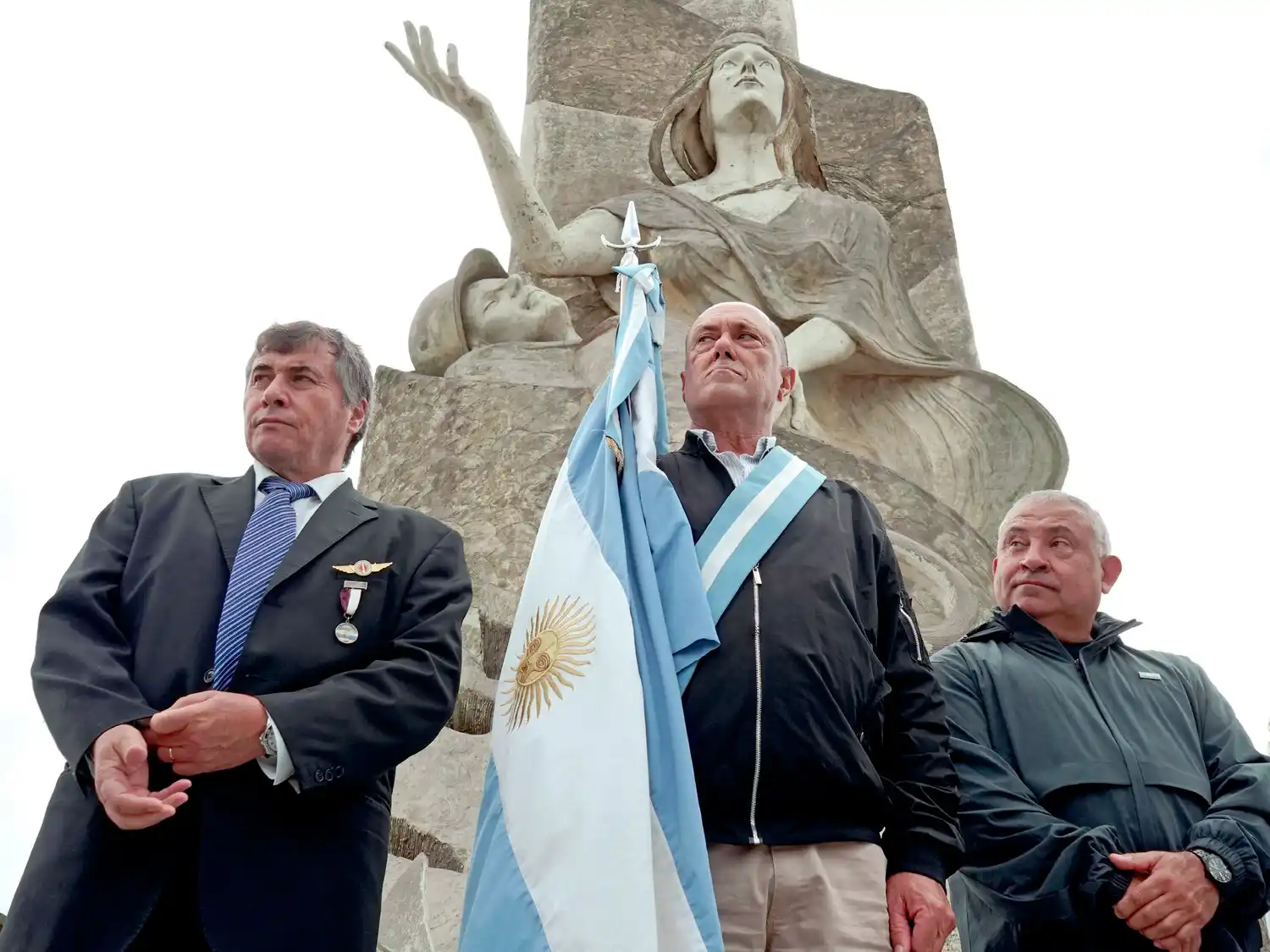 En Quequén. Se realizó el acto oficial con la presencia de los veteranos de nuestra ciudad