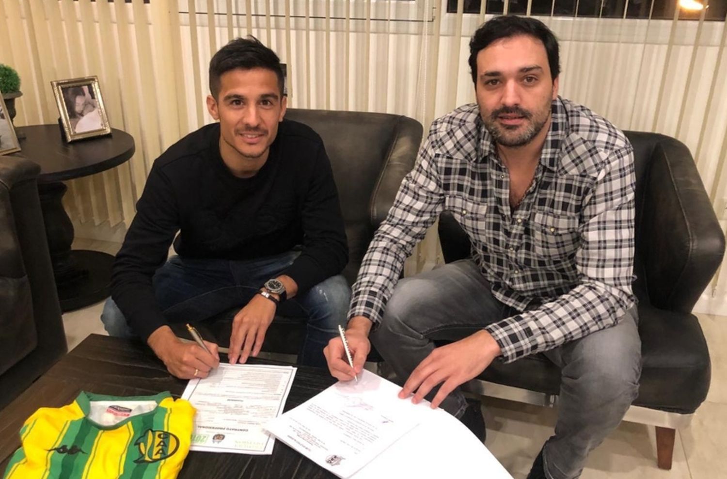 Facundo Bertoglio ya es parte del plantel de Aldosivi