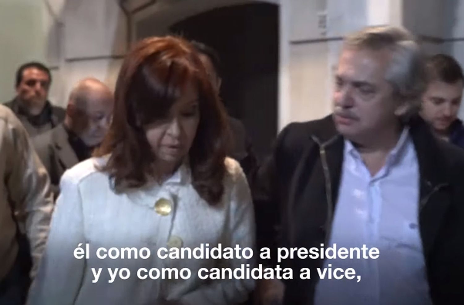 Cristina Kirchner anunció que será candidata a vicepresidenta de Alberto Fernández