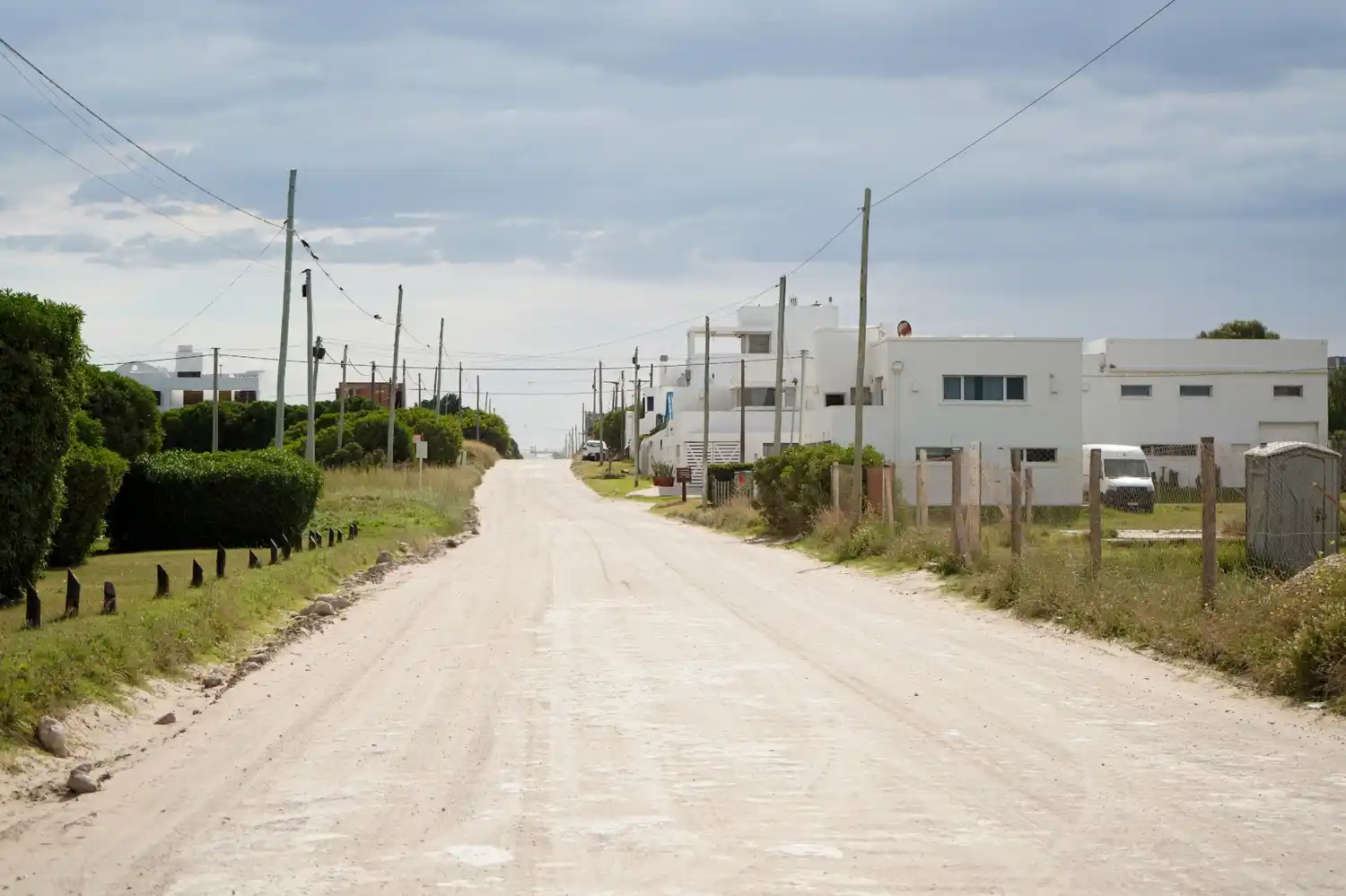 Un sector del barrio Bahía de los Vientos